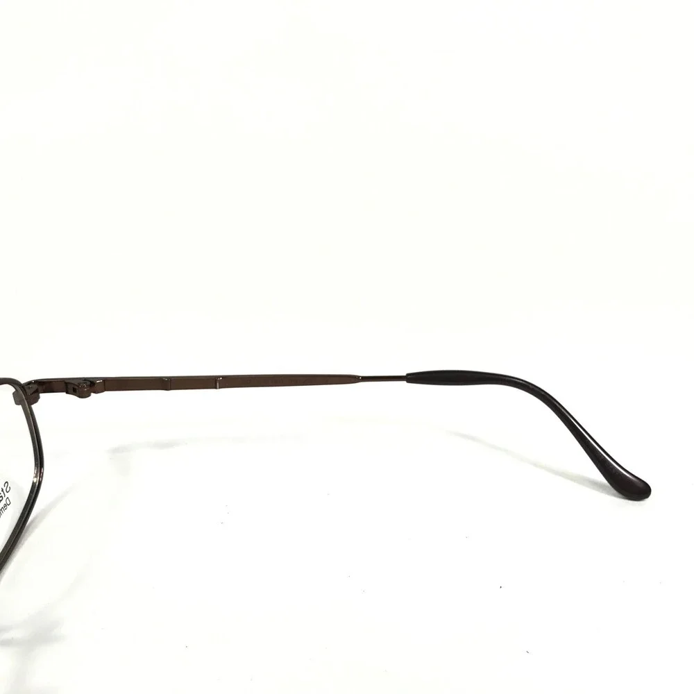 OnGuard Safety Eyeglasses Frames OG-113 Brown Round Full Rim Z87-2+ 51-18-135